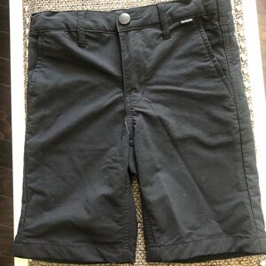 Hurley H2O, black shorts size 6 with adjustable waistband.